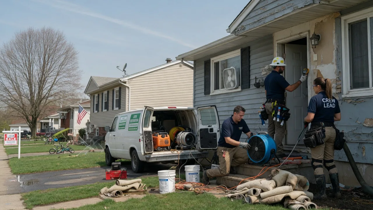 Flood Cleanup in Spartanburg, SC near me